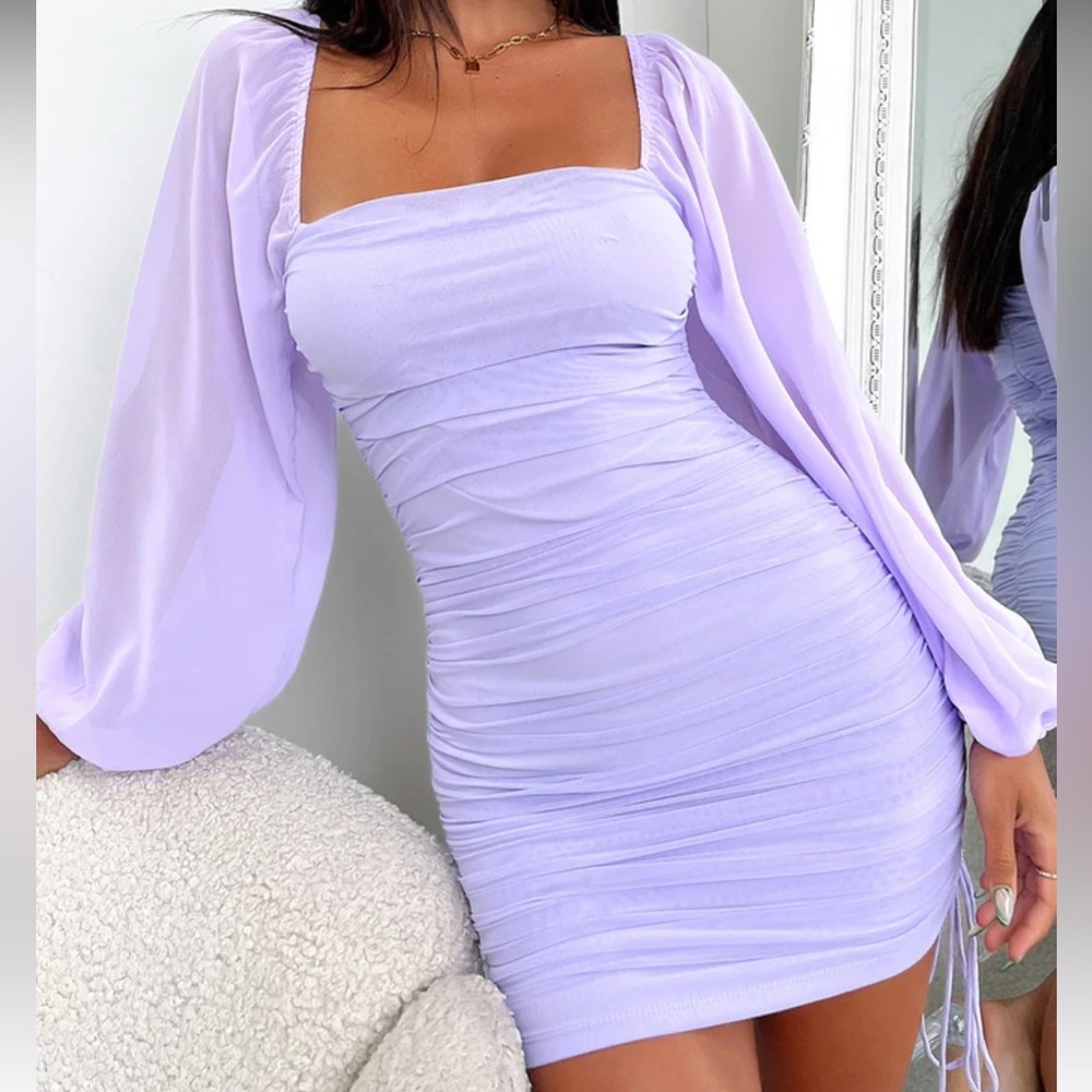 LILAC DRESS - Picture 2 of 5